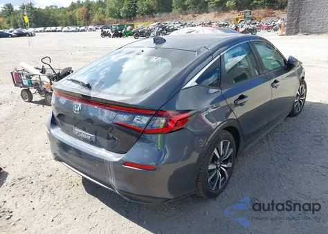 2024 Honda Civic Ex-L z USA, uszkodzony, nr VIN 19XFL1H73RE011992